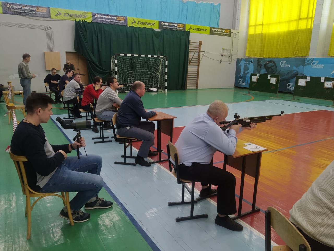4 октября состоялись соревнования по стрельбе из пневматического оружия