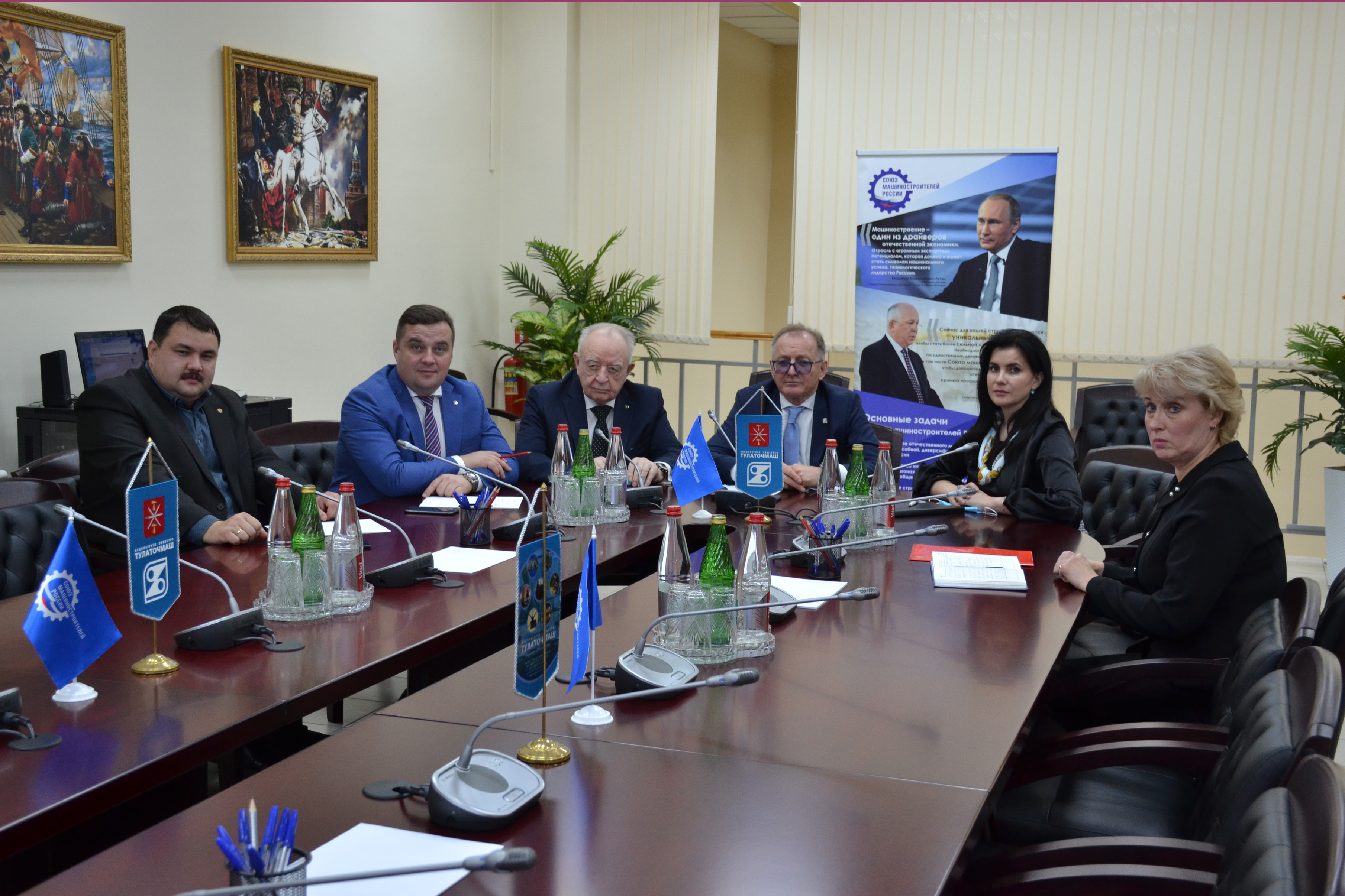 29 октября 2020 года в гостях в АО «Тулаточмаш» побывали представители АО «ВНИИ «Сигнал» во главе с генеральным директором Владимиром Пименовым