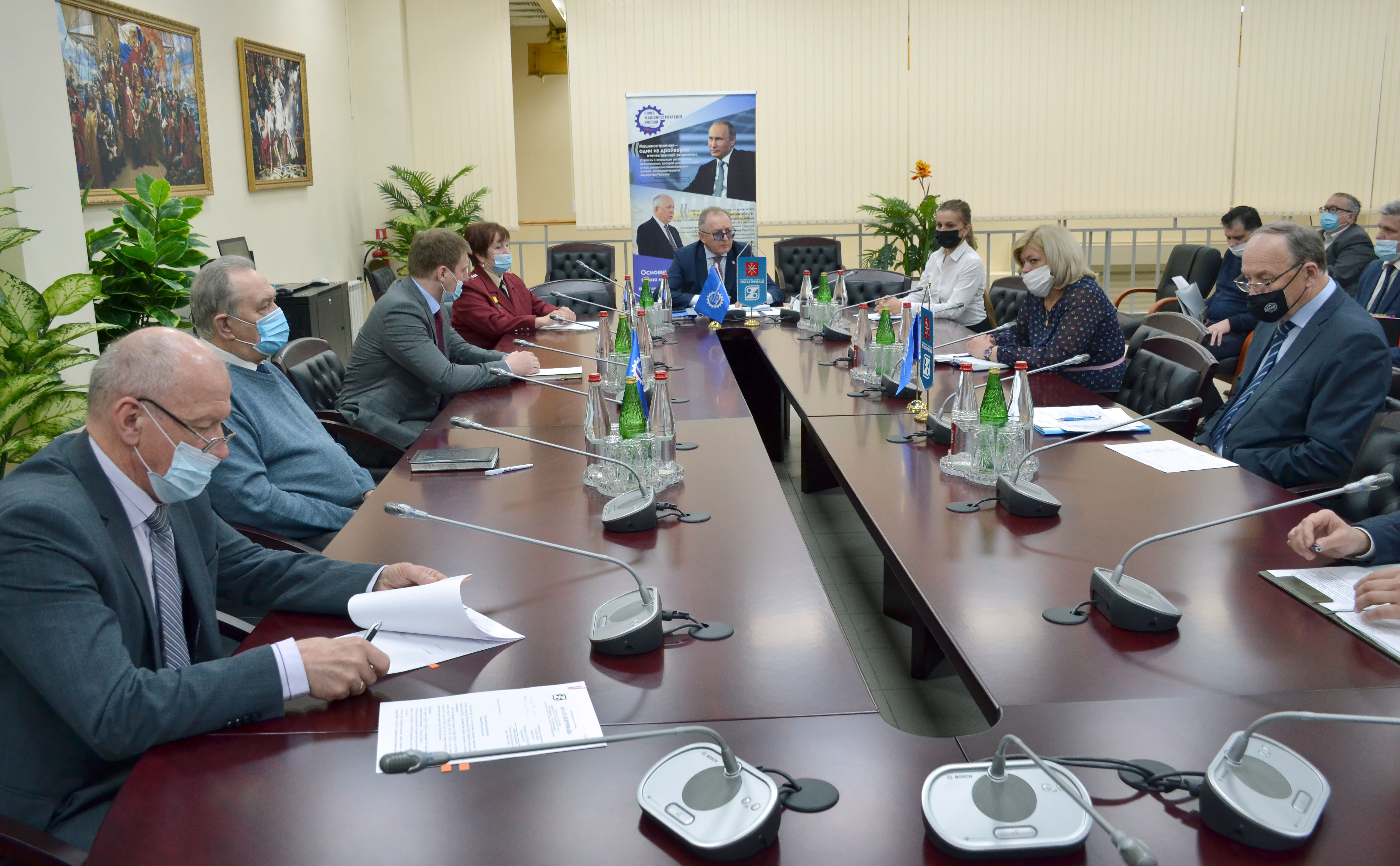 Руководством АО «Тулшаточмаш» была организована встреча с Управления Роспотребнадзора по Тульской области